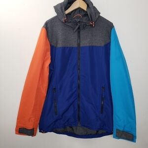 American Eagle Outfitter Color Block Jacket Size L